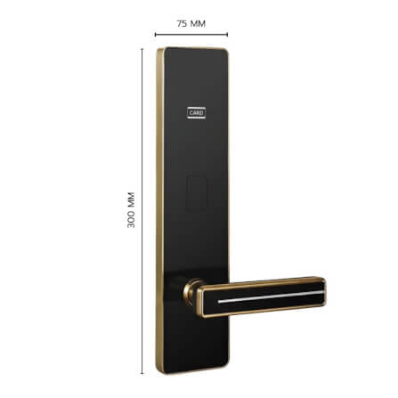 กลอนประตูดิจิตอล WINMAX รุ่น WN-S19 สีทอง เหมาะสำหรับโรงแรม_3